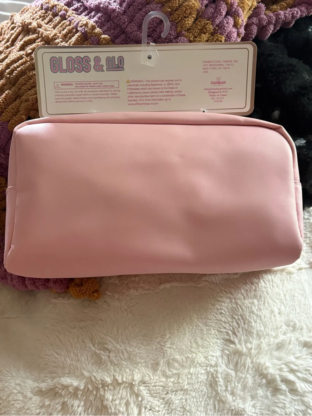 Gloss & Go cosmetic bag